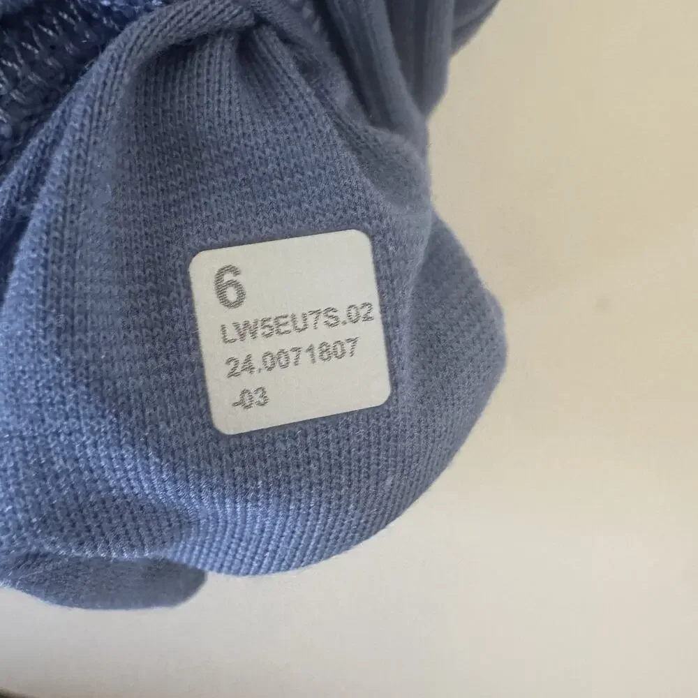 Lululemon Align High-Rise Ribbed Leggings 28” Oasis Blue SIZE 6 Full Length EUC
